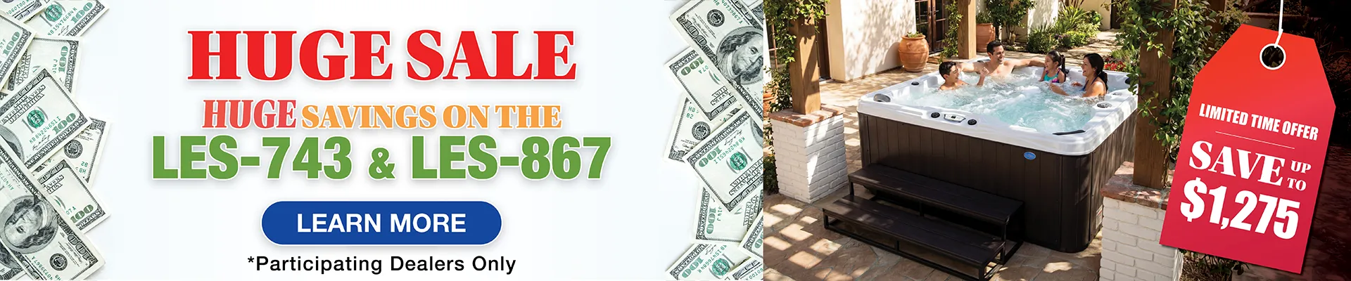 Calspas hot tub being used in a family setting - San Francisco